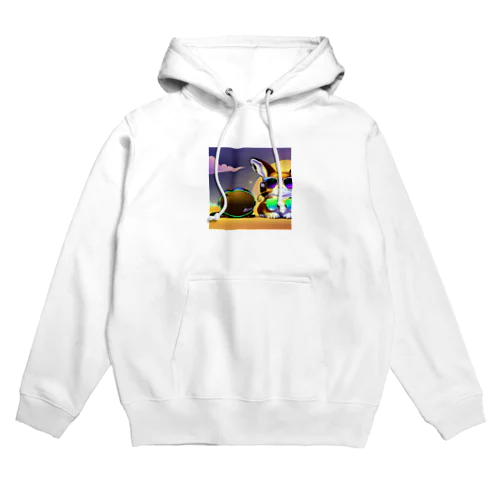 夜空に輝く幻想 Hoodie