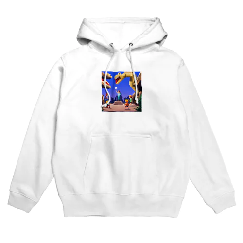 恐竜と子供 Hoodie