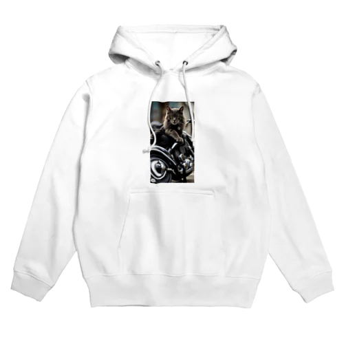 バイカーキャッツ Hoodie