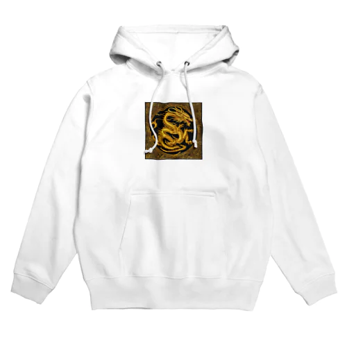 黄金の龍神様 Hoodie