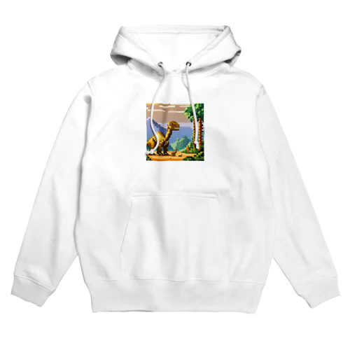 ドット絵マイアサウラ Hoodie