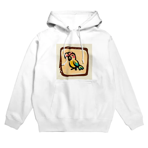 ナスカの地上絵「オウム」インスパイア10 Hoodie