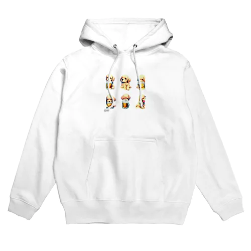 ビール好きの犬 Hoodie