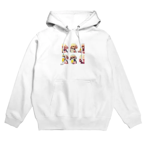 ビール好きの犬 Hoodie