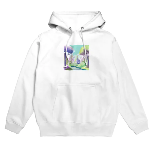 森のイラストグッズ Hoodie