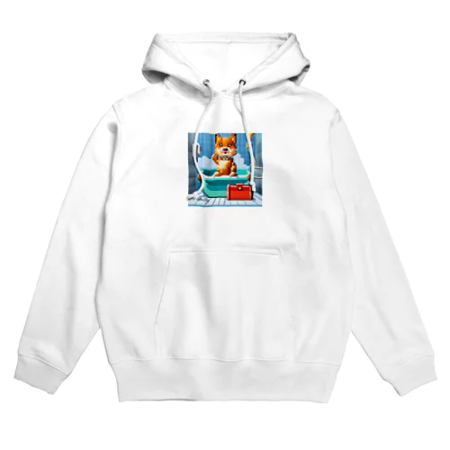 バスタブに入る柴犬 Hoodie