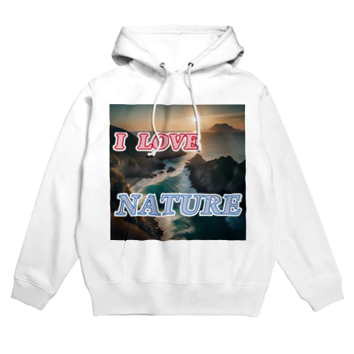 I LOVE NATURE Hoodie