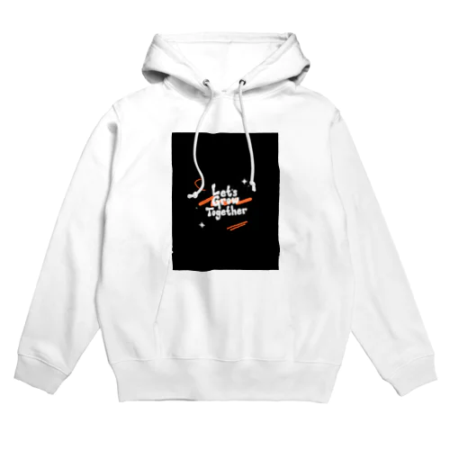 アブストラクトタイポグラフィ Tシャツ Hoodie