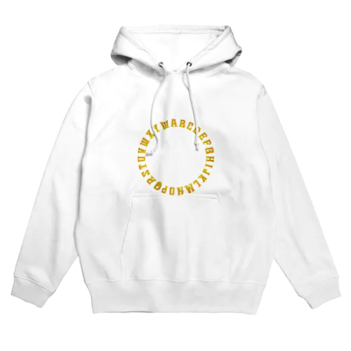 アルファベットリング Hoodie