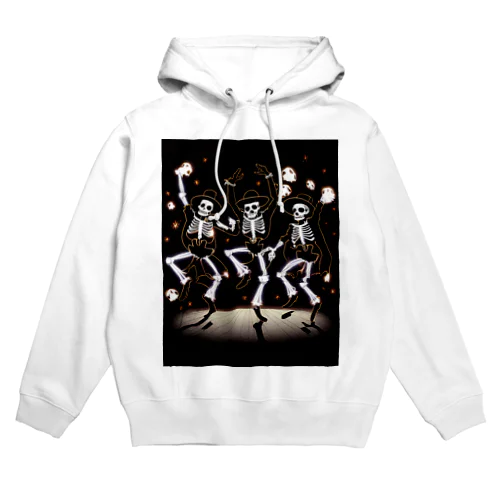 ハロウィンスケルトンダンス02 Hoodie