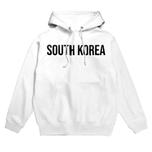 大韓民国 ロゴブラック Hoodie