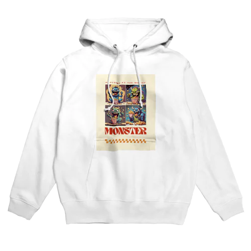 ポップコーンモンスター Hoodie