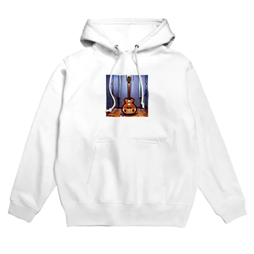 ドット絵のペダルスチールギター Hoodie