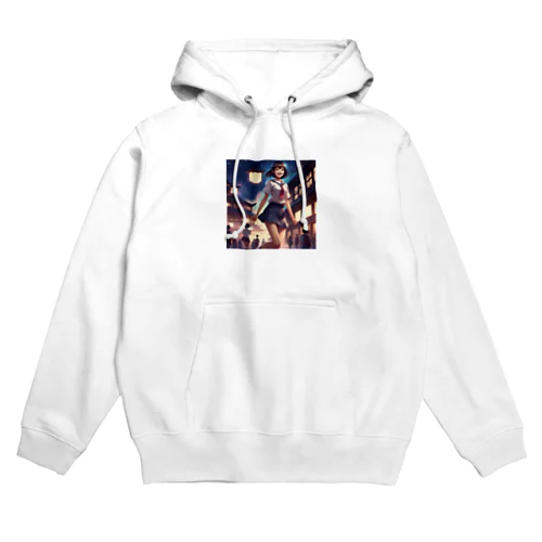 幻想的な美脚女性 Hoodie