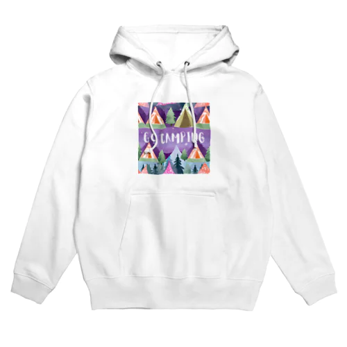 カラフルテントでGO CAMPING Hoodie