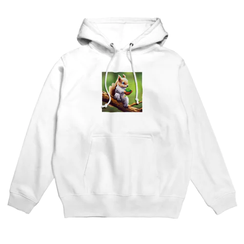 キュートりすさん Hoodie