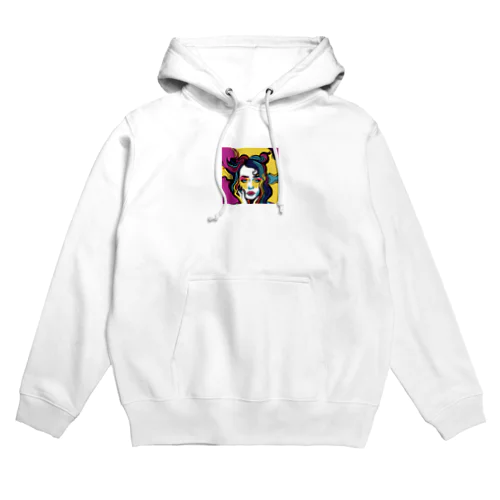 個性で溢れる女の子 Hoodie