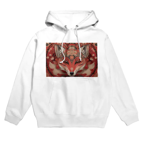 紅い狐 Hoodie