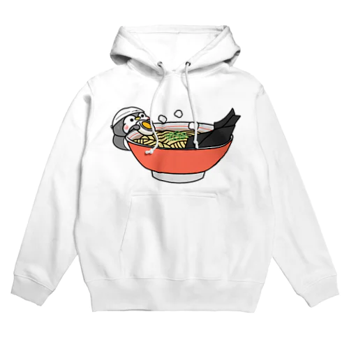 ラーメン屋さんで働くペンギン Hoodie