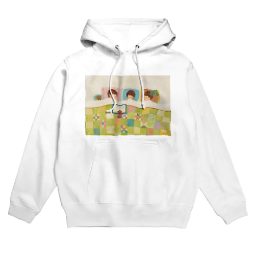 パッチワークのおふとん Hoodie