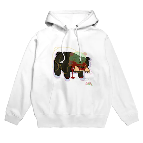 Eating bear 1/9 Hoodie