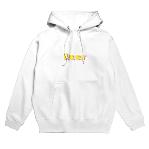 ビール_POP(白) Hoodie