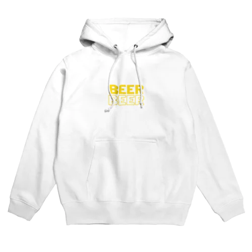 ビール＆ビール(白) Hoodie