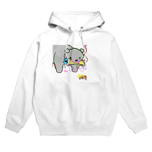 Eating bear 3/9 Hoodie