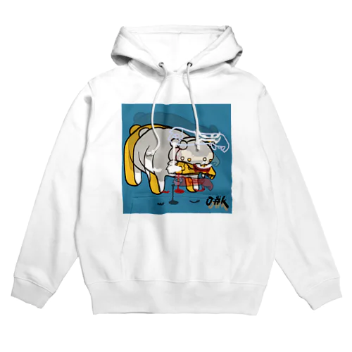 Eating bear 6/9 Hoodie