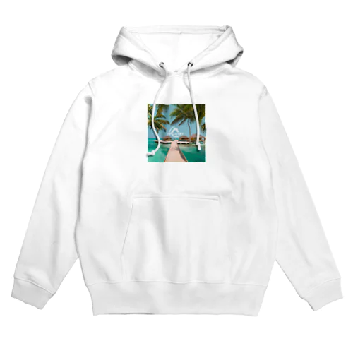 モルディブビーチバンガロー Hoodie