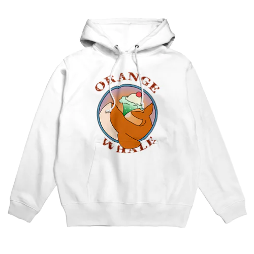 ORANGE WHALE パーカー Hoodie