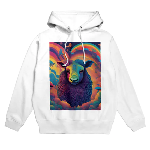 幻想的な羊 Hoodie