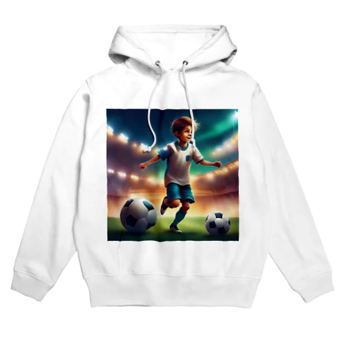 サッカー小僧 Hoodie