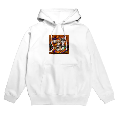 ハロウィン・パーティー★チワワたちの仮装競争 Hoodie