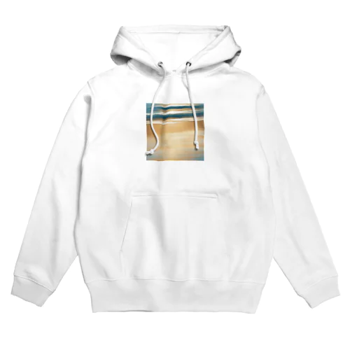 海岸線のイラストグッズ Hoodie