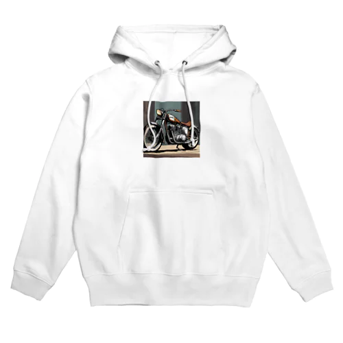 クラッシクなバイクのグッツ Hoodie