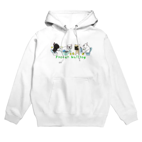 連れション　フレンチブルドッグ Hoodie