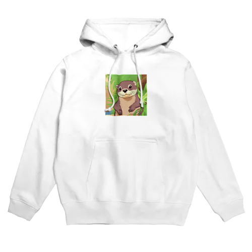 かわいいコツメカワウソ Hoodie