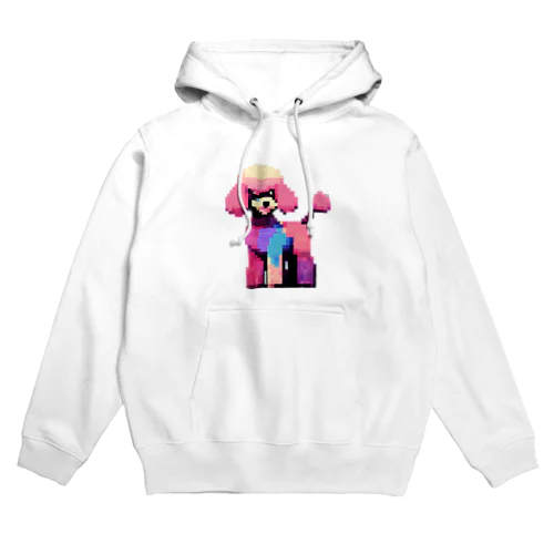 ピクセルアートプードル　7 Hoodie