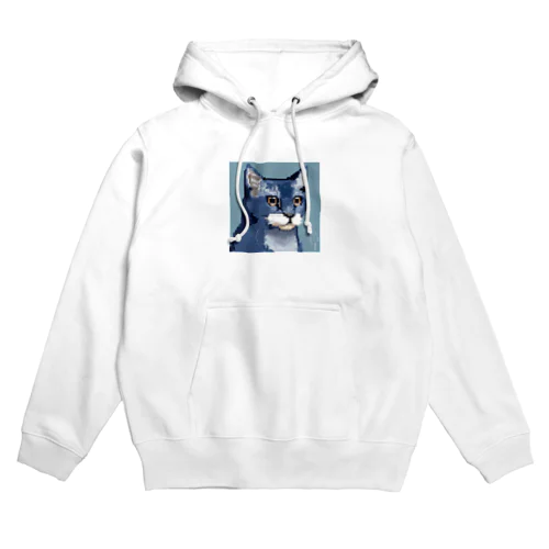 ドット絵のロシアンブルー Hoodie