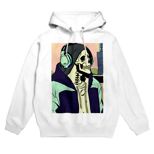 おしゃれなガイコツ Hoodie