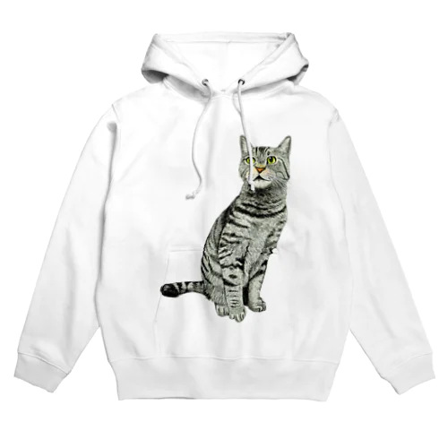 キジトラ猫ちゃん文字ナシ Hoodie