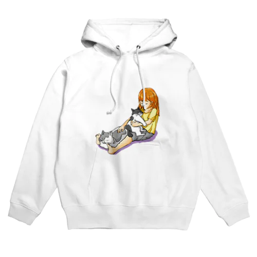 お昼寝猫ちゃん。 Hoodie