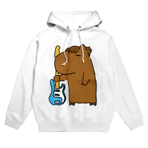 ねこつきBAND！！カピバラくん Hoodie