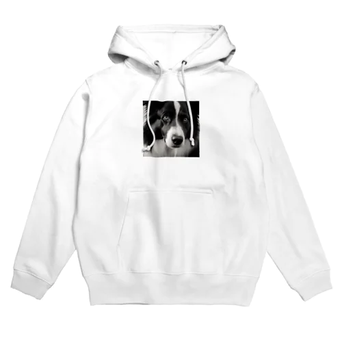 シベリアンハスキーレトロ風 Hoodie