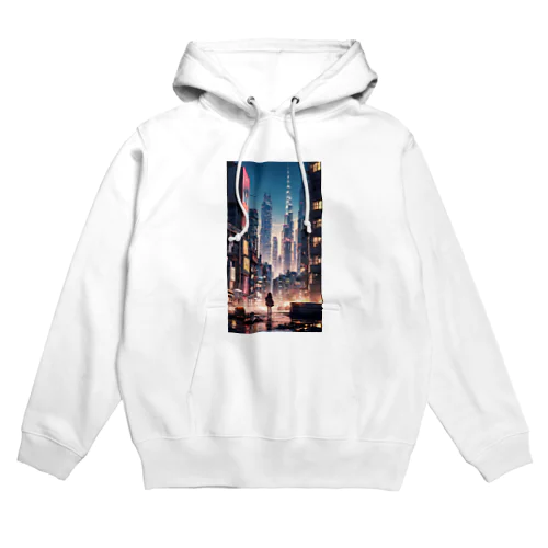 AI「ディストピアに希望の光」 Hoodie