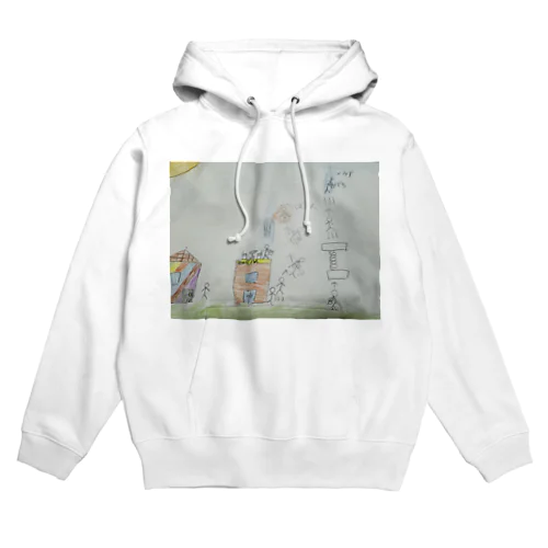 小学二年生の息子くんの冒険1 Hoodie