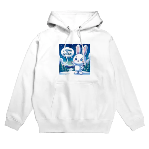 PONPONウサギ Hoodie