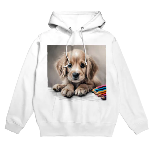 つぶらな瞳の可愛い子犬② Hoodie