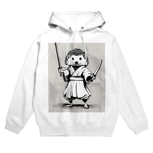 和服を着たハリネズミ Hoodie